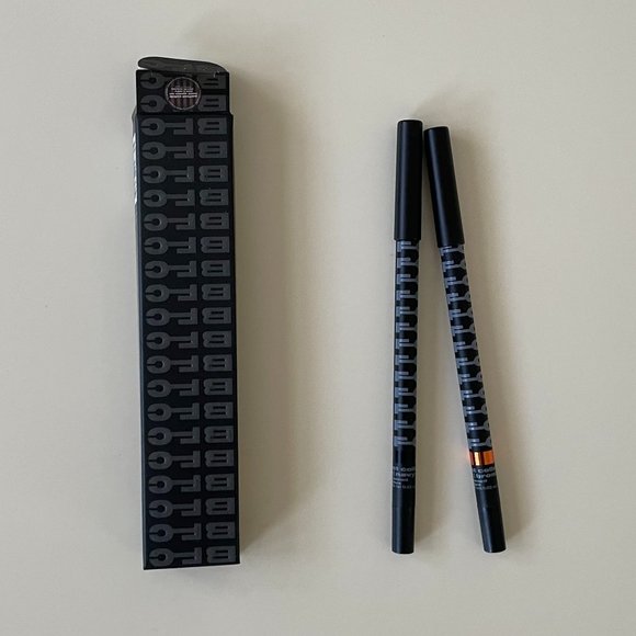 BEAUTY FOR CERTAIN  BFC perfect collab eyeliner duo navy + bronze New - Picture 4 of 8